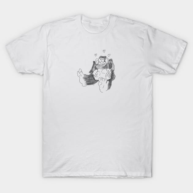 Monkey stone T-Shirt by ido_raz